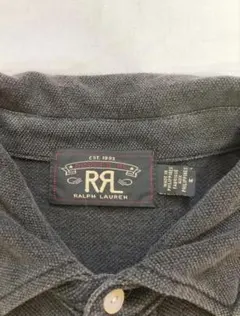 RRL ブラックポロシャツ　Mのサムネイル