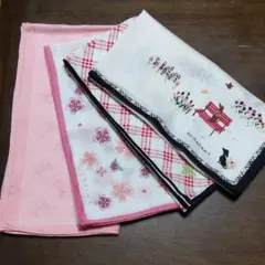 CELINEハンカチ＋BURBERRYハンカチ