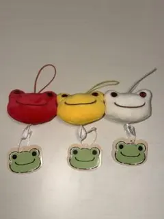 かえるのピクルス もちもちフェイスマスコット