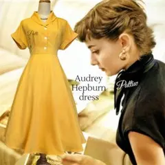 オードリーヘップバーン❤︎50s styleワンピース✴︎新品未使用　3sizeあり