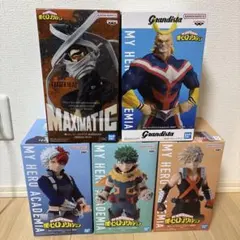 僕のヒーローアカデミア フィギュア5体セット まとめ売り - メルカリ