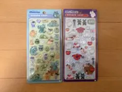 ボンボンドロップステッカーシール モンスターズインク ベイマックス セット