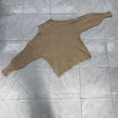 ハイネック チェック