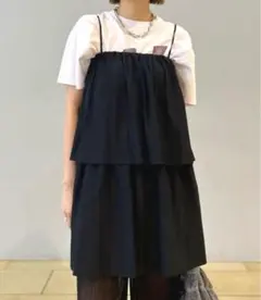 【美品】BEAUTY&YOUTH ティアード キャミソール 2WAY