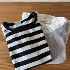 キッズ半袖120 女の子２枚セット　earth music &ecologyなど