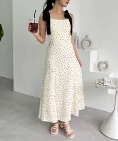 NICE CLAUP ナイスクラップ マイナス5キロ見えキャミワンピース