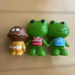 ケロちゃん コロちゃん ソフビ人形 カレーパンマン　　計3体のサムネイル