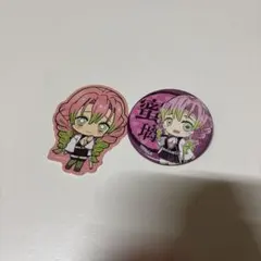 甘露寺蜜璃 アクリルキーホルダー 缶バッチ 鬼滅の刃 - メルカリ