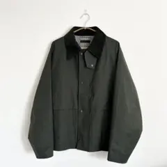 美品 UNIQLO ユーティリティショートブルゾン オリーブ L 廃盤カラー