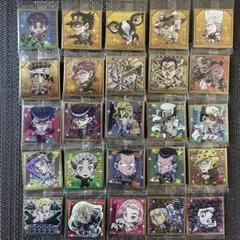 ジョジョウエハース R(レア)シール25種25枚