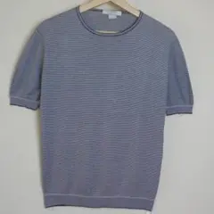 極美品　イギリス製　ジョンスメドレー 半袖ニット S　定価42900円 極美品 イギリス製 ジョンスメドレー 半袖ニット S 定価42900円 - メルカリ