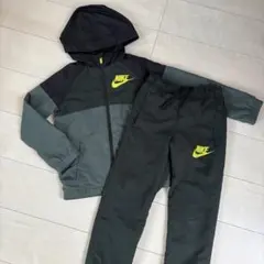 NIKE セットアップ ナイキ XS 120 グリーン　ジャージ　上下