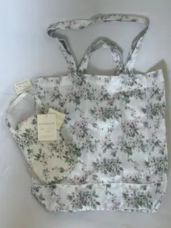 LAURA ASHLEY トートバッグ＆格納ポーチ