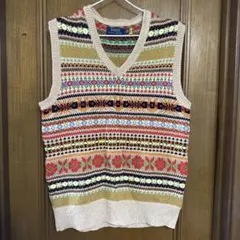 Polo Ralph Lauren ニットベスト S マルチカラー