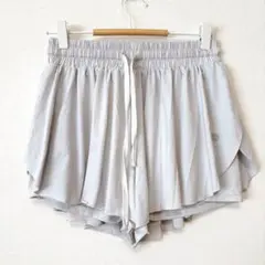 ✨️お買得‼️ ヨガウェア ショートパンツ 【S】 ライトグレー スポーツ ウェア