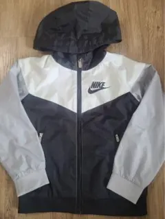 Nike Korea kidsフード付きジャケットブラック/ホワイト