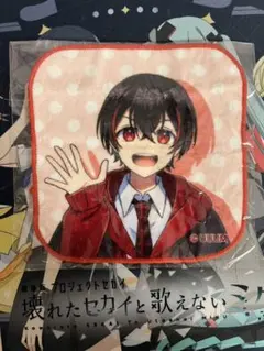 カラフルピーチ　展示会　カプセルトイ　トレーディングミニタオル　ゆあんくん