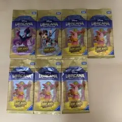 Disney Lorcana 未開封 2026年最新】lorcana 未開封の人気アイテム - メルカリ