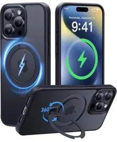 高級スマホケース CASEKOO iPhone15Pro ケースMagSafe