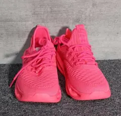 ピンク メッシュ スポーツシューズ36サイズ22.5∼23cm新品未使用品です。