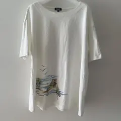 ジュンコシマダPART2 風景画プリント Tシャツ LLのサムネイル
