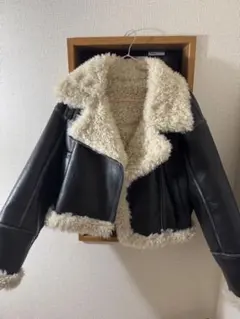 【MURUA】 ヴィンテージライクフェイクムートン