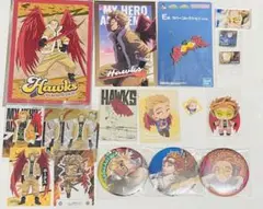 ヒロアカ ホークス 缶バッジ カード アクブロ マグネット ステッカー