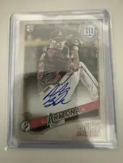 topps mlb ドジャース anthony banda 直筆サイン　ルーキー