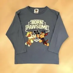 しまむら　キッズ　パウパトロール　薄手長袖Tシャツ　サイズ120