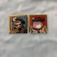 ダンガンロンパ 弐大猫丸 花村輝々 喜怒哀楽 スクエア缶バッジ - メルカリ