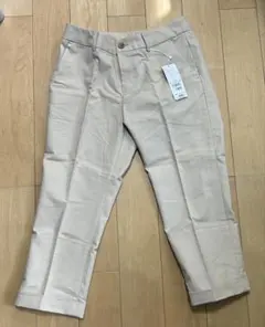 新品タグ付　ikka クロップドパンツ サイズ58 S ベージュのサムネイル