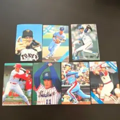 カルビープロ野球カード7枚セット