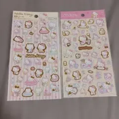 ハローキティ ステッカーシート 2枚セット