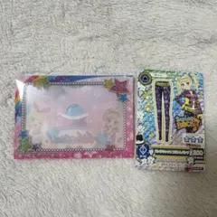 アイカツ カードケース パンクキャット プリントパンツ