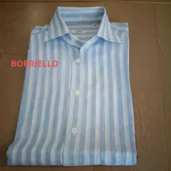 BORRIELLO ストライプ　ドレスシャツ 15 38のサムネイル