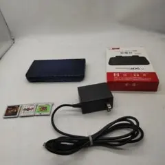 new Nintendo 3DSLL ブルー×ブラック 本体 ポケモン 任天堂
