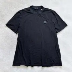 MONCLER モンクレールラバーワッペン半袖Tシャツ黒 L - メルカリ