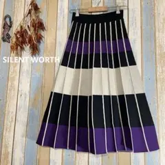 ニットプリーツスカート