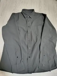 10YC レギュラーカラーシャツグレー