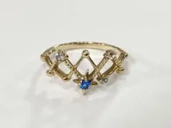 本日17時まで限定価格 ☆BIZOUX☆ネオンブルーアパタイトリング 