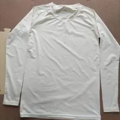 【中古　アンダーシャツ】GAVIC 長袖インナーシャツ 150-160 白