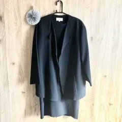 ハナエモリ　HANAE MORI セットアップ　ブラックフォーマル　セレモニー