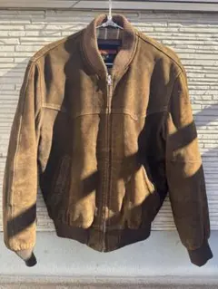 McGREGOR スエード レザージャケット 80s ビンテージ ブル