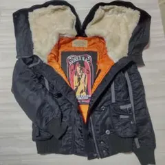 AVIREX N-2B　ボアフード付　ミリタリー　Mサイズ