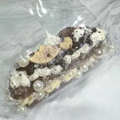 JammyJem キラキラ先生 スクイーズ チョコ エクレア ケーキ クリーム