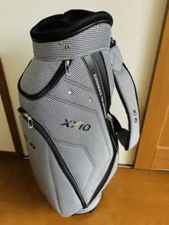 XXIOキャディバッグ チェック柄【中古・フードなし】
