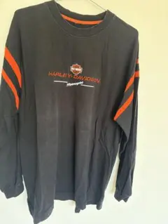 Harley-Davidson 長袖ロングTシャツブラックのサムネイル