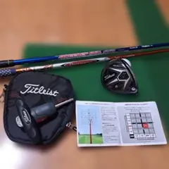 Titleist915F 5番 フェアウェイウッド。シャフト2本.純正レンチ付き