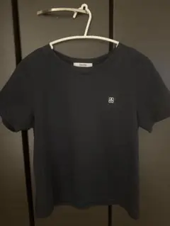 SNIDEL ワンポイントロゴ Tシャツ ブラック