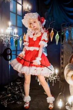 東方Project フランドール・スカーレット コスプレ衣装 ウィッグ